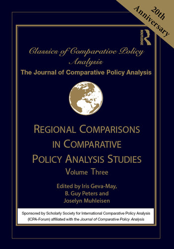 Regional Comparisons in Comparative Policy Analysis Studies: Volume Three