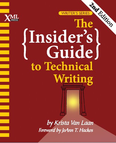 the INSIDER'S GUIDE TO TECHNICAL WRITING.