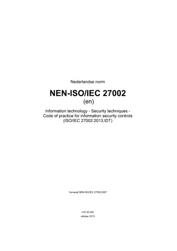 ISO/IEC 27002:2022