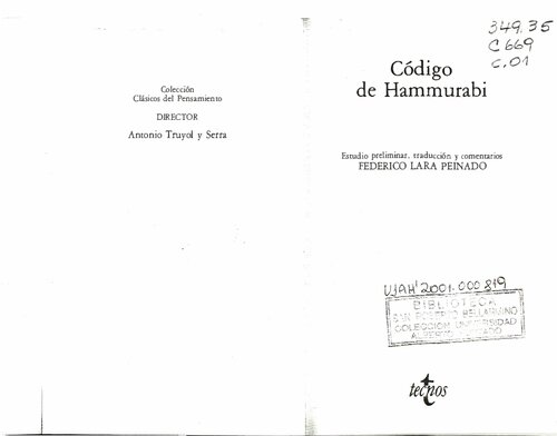 Código de Hammurabi
