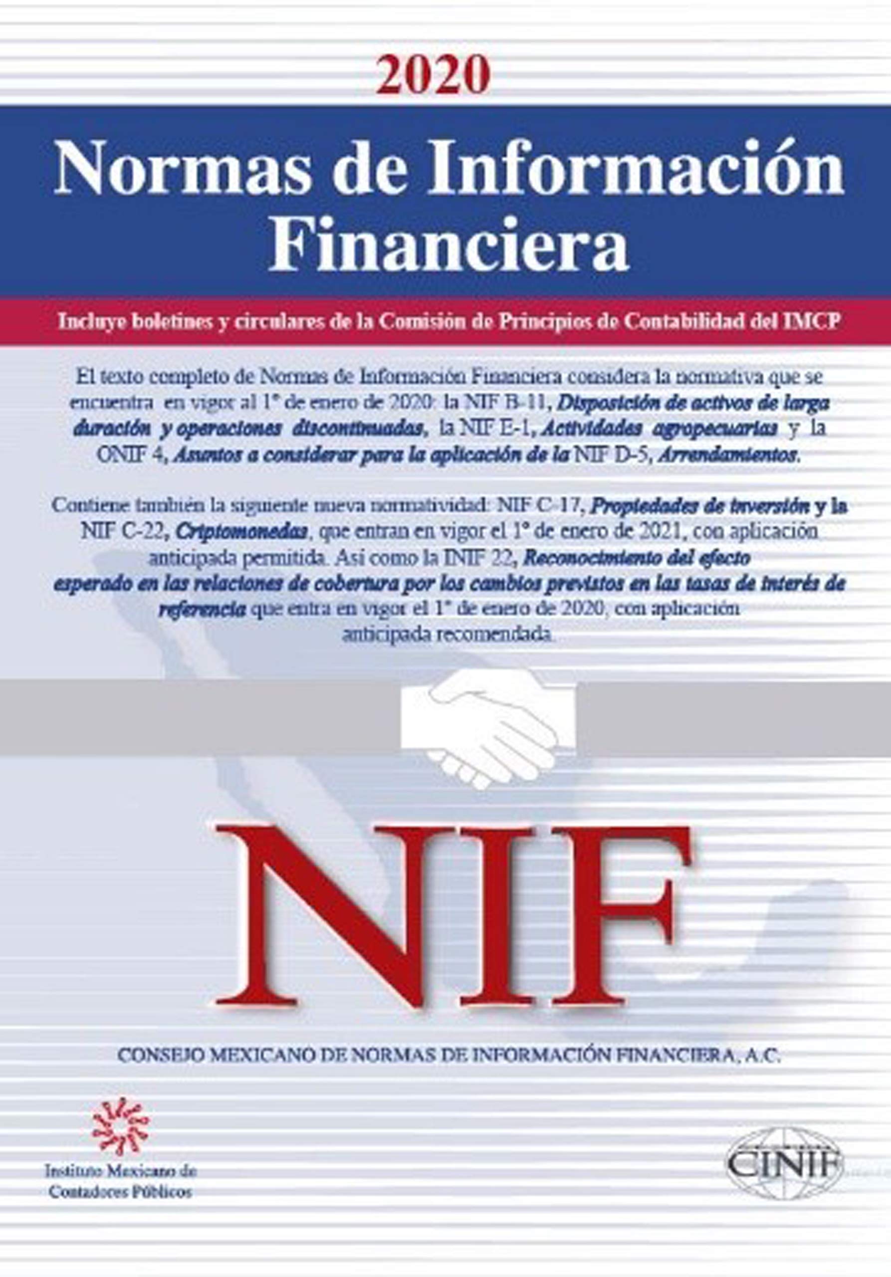 Normas de Información Financiera 2020 Profesional