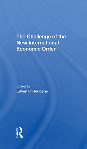 The Challenge of the New International Economic Order