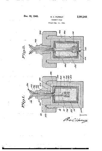 Thermit bomb - US patent