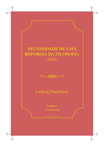 Necessidade de uma reforma da filosofia