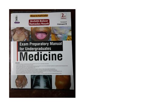 Exam Preparatory Manual for Undergraduates: Medicine
