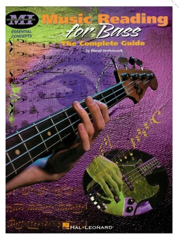 Music Reading for Bass - the Complete Guide (Music Instruction)