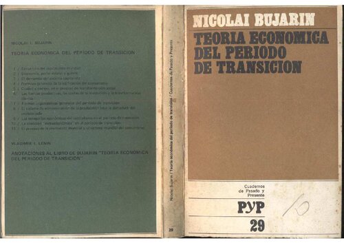 Teoría económica el período de transición