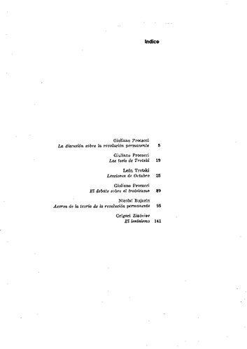 La revolución permanente