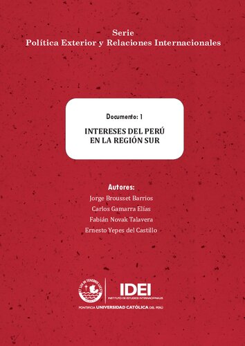 Intereses del Perú en la Región Sur