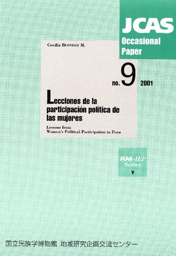 Lecciones de la participación política de las mujeres