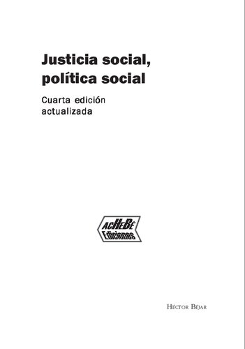 Justicia social, política social