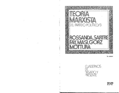 Teoría marxista del partido político