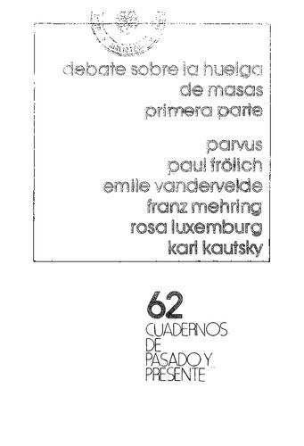 Debate sobre la huelga de masas