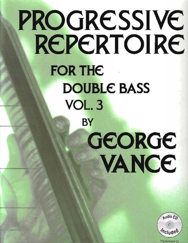Progressive Repertoire For The Double Bass vol 3