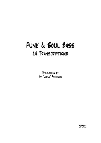 Funk & Soul Bass. 14 Transcriptions.