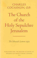 The Church of the Holy Sepulchre Jerusalem