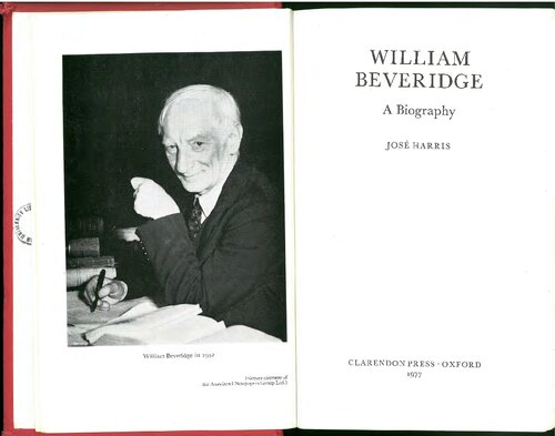 William Beveridge: A Biography