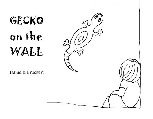 Gecko on the Wall – Colouring Edition