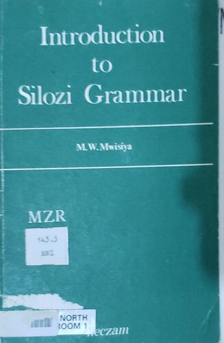 Introduction to Silozi Grammar