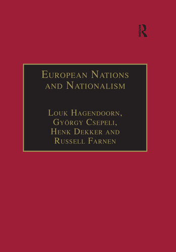 European Nations and Nationalism: Theoretical and Historical Perspectives