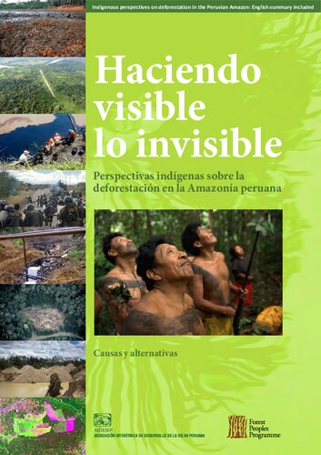 Haciendo visible lo invisible. Perspectivas indígenas sobre la deforestación en la Amazonía peruana: Causas y alternativas
