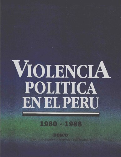 Violencia política en el Perú 1980-1988