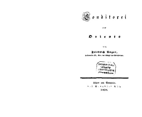 Conditorei des Orients [Konditorei]