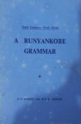 A Runyankore Grammar