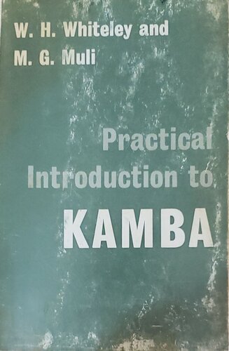 Practical Introduction to Kamba (Kĩkamba)