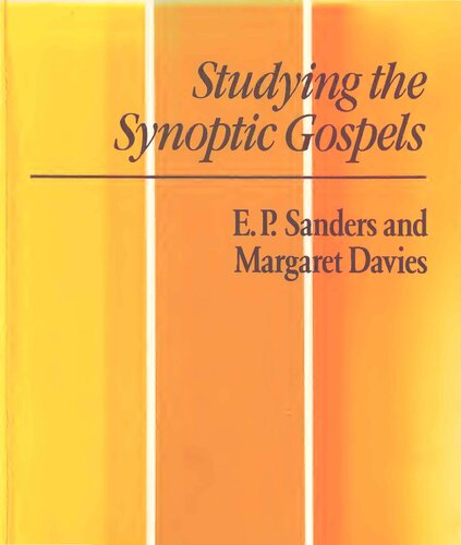 Studying the Synoptic Gospels