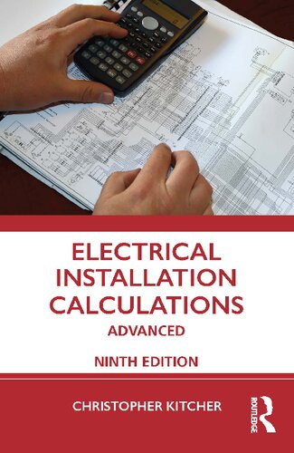 Electrical installation calculations. Advanced