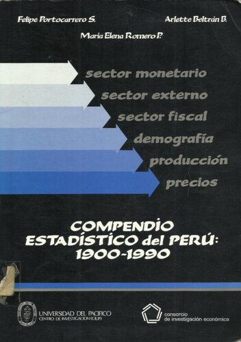 Compendio estadístico del Perú: 1900-1990