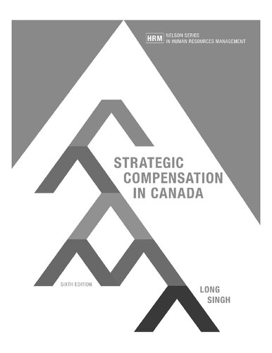 Strategic Compensation in Canada - 6th Edition