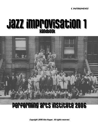 Jazz Improvisation 1. Handbook.