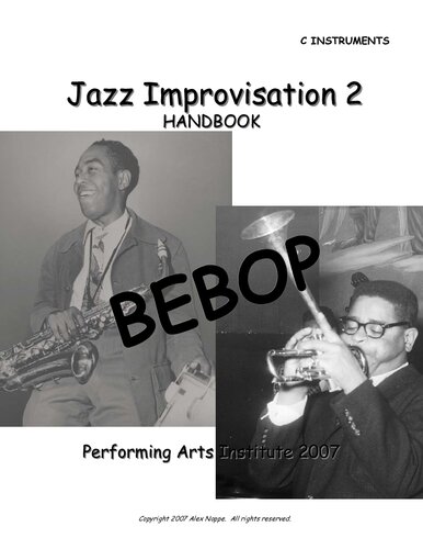 Jazz Improvisation 2. Bebop.