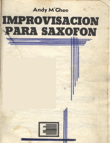 Improvisation For Saxophone.