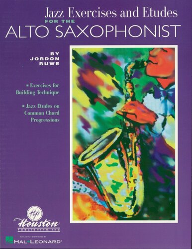 Jazz Exercises And Etudes for the Alto Saxophone.