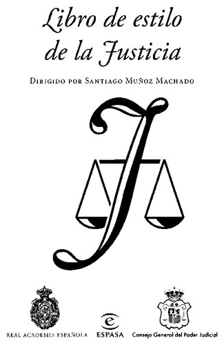 Libro de estilo de la Justicia