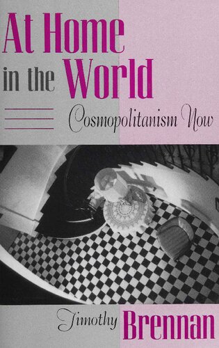 At Home in the World: Cosmopolitanism Now