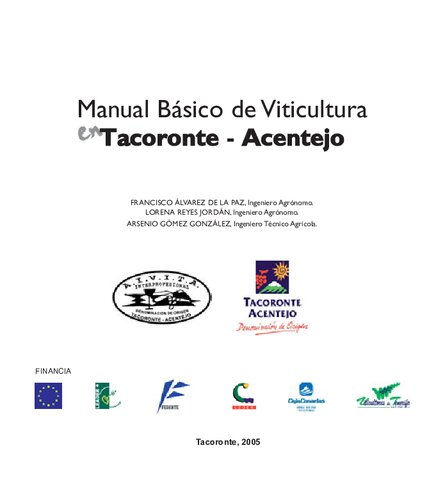 Manual Básico de Viticultura en Tacoronte - Acentejo