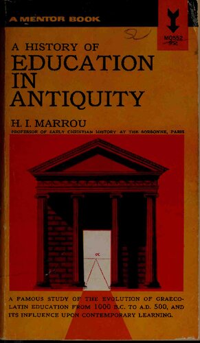 A History Of Education In Antiquity