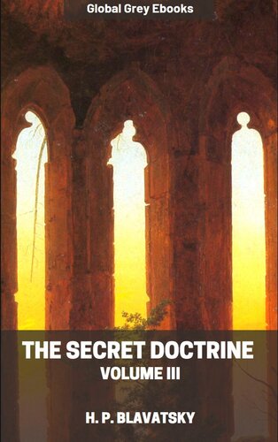 The Secret Doctrine, Volume III