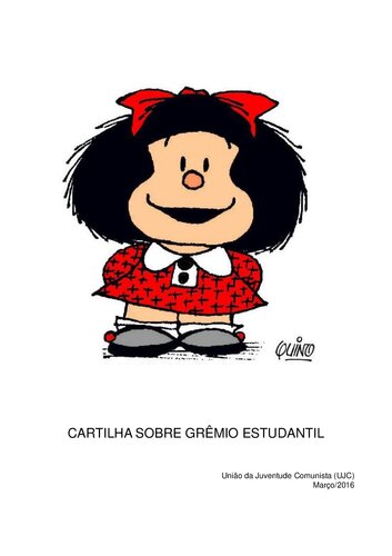 Cartilha sobre grêmio estudantil