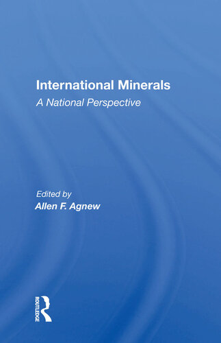 International Minerals: A National Perspective