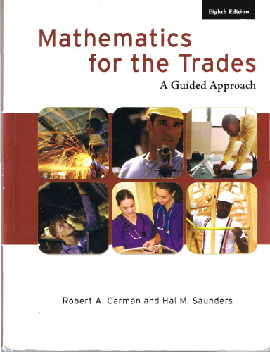 Mathematics for the Trades: A Guided Approach