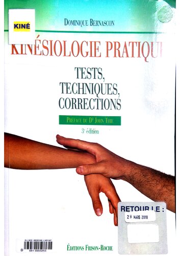 Kinesiologie pratique