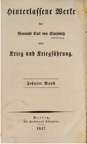 Strategische Beleuchtung mehrerer Feldzüge von Sobiesky, Münich, Friedrich dem Großen und dem Herzog Carl Wilhelm Ferdinand von Braunschweig und andere historische Materialien zur Strategie