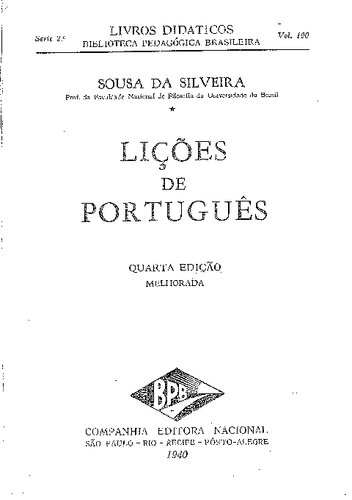 Lições de português