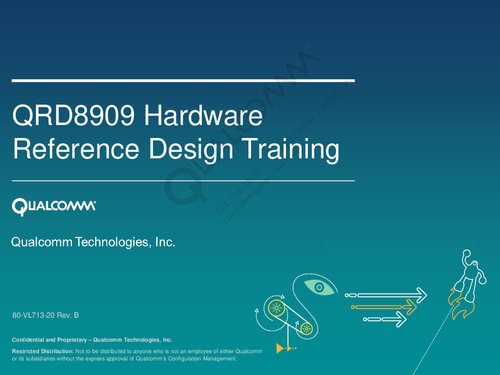 QRD8909 Hardware Reference Design Training