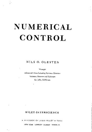 Numerical Control